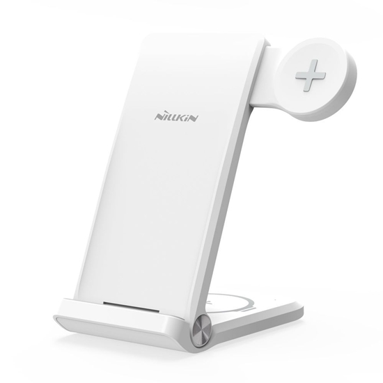 Picture of Nillkin - Nillkin PowerTrio 3in1 Wireless Charger for Samsung Watch White