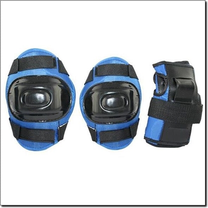 Изображение NILS Extreme H108 rozm.L Ciemny Niebieski zestaw ochraniaczy (16-2-337)