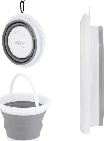 Picture of Nils Extreme NC1783 WIADRO SKADANE SZARE 5L NILS CAMP