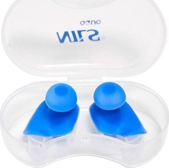 Изображение Nils Extreme NQAW60 NIEBIESKI SILIKONOWE ZATYCZKI DO USZU NILS AQUA