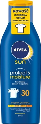 Изображение Nivea Protect & Moisture Sun Lotion SPF30 200ml