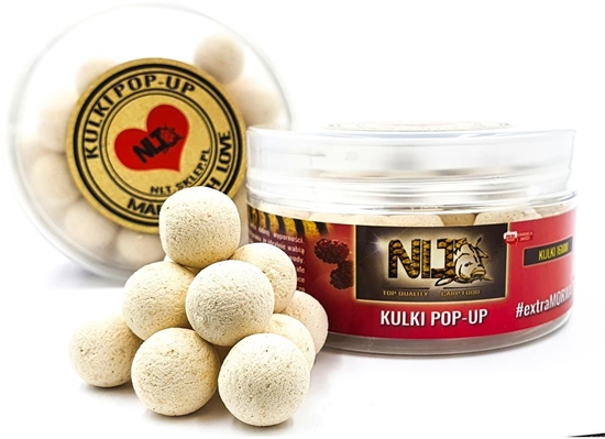 Picture of NLT FOOD - Kulki POP-UP #extraMORWA WHITE 10mm 80g