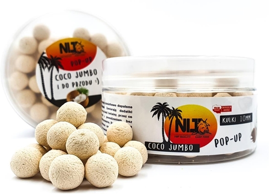 Picture of NLT FOOD - Kulki POP-UP COCO JUMBO 10mm 80g