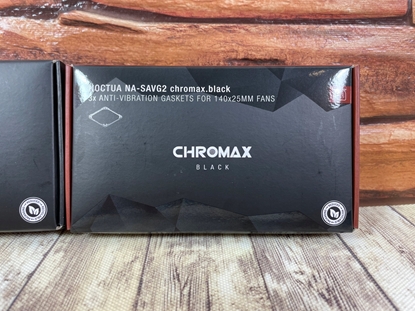 Attēls no Noctua Noctua NA-SAVG2 chromax.black Uszczelki antywibracyjne 140mm 3szt