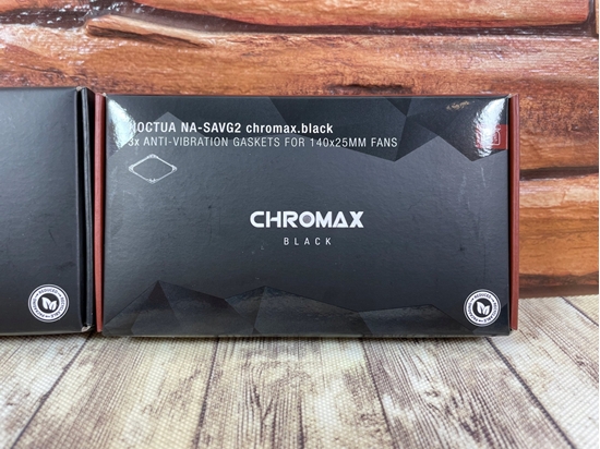 Picture of Noctua Noctua NA-SAVG2 chromax.black Uszczelki antywibracyjne 140mm 3szt