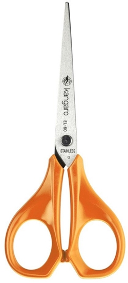 Изображение Noyczki biurowe KANGARO, 15 cm, blister, mix kolorów