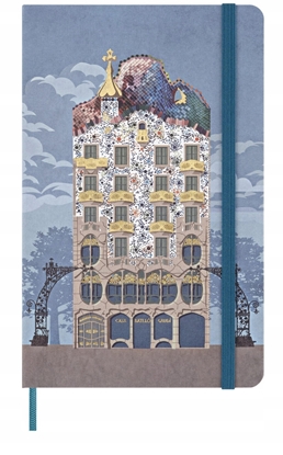 Picture of Notatnik MOLESKINE Casa Batalló 2024, 13x21cm, w linie, edycja limitowana