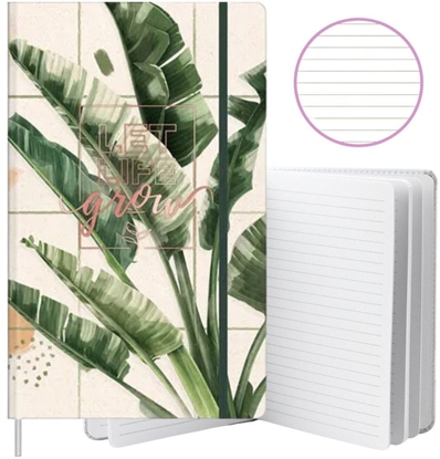 Picture of Notatnik Zeszyt Planner W Linie Licie Bananowca Gumka A5 80 Kartek LEAN