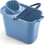 Изображение NPC Polska Mery Prostoktne wiadro 14 l z wyciskaczem niebieskie