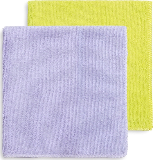 Изображение NPC Polska Mery Zestaw 2 ciereczek z mikrofibry fioletowa+limonkowa