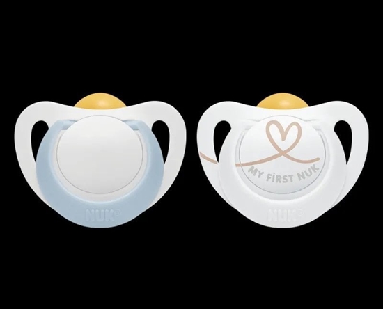 Picture of NUK NUK SMOCZEK LATEX S 2EL 0-6M STAR 10726070 1/6