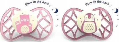 Attēls no Nuvita Nuvita, Zestaw 2x Smoczek standardowy 0m+ Dziewczynki