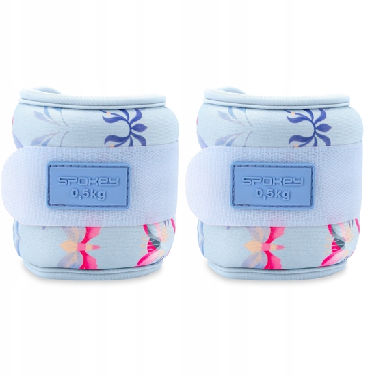 Picture of Obcienia na kostki i nadgarstki 2x 0,5 kg Spokey THE BLOOM FORM