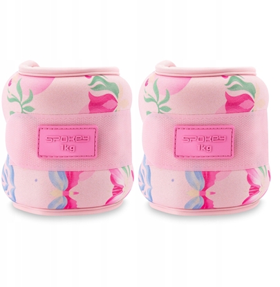 Изображение Spokey Obcienia na kostki i nadgarstki 2x 1 kg THE BLOOM FORM