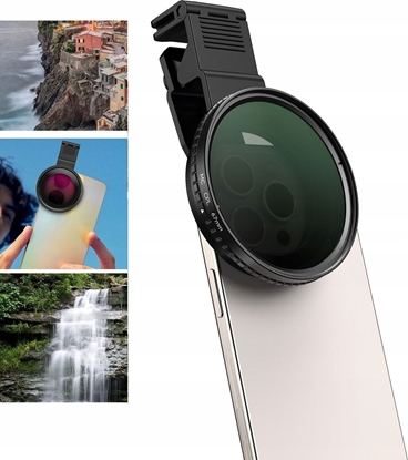 Attēls no Obiektyw Soczewka Filtr CPL Polaryzacyjny 67mm Sanki Stopka ISO do Telefonu / APL-67CPL