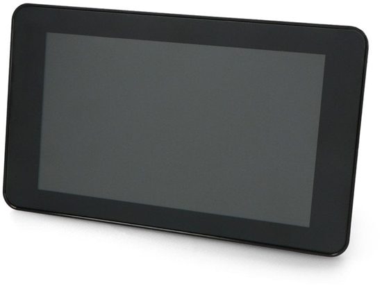Picture of Obudowa do Raspberry Pi 4B i ekranu dotykowego 7" Multicomp Pro - czarna}