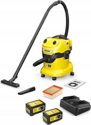 Attēls no Odkurzacz Karcher Kärcher WD 4-18 Dual Battery Set V-20/22 AKU vysava na mokro-suché neistoty