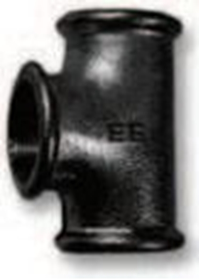 Picture of Odlewnia Zawiercie Trójnik redukcyjny 2 x 3/4 x 2" gwint wewntrzny czarny (5907791605924)