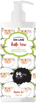 Picture of ON LINE Bath Time Mydo do rk i ciaa 2in1 Papaya Joy 390 ml