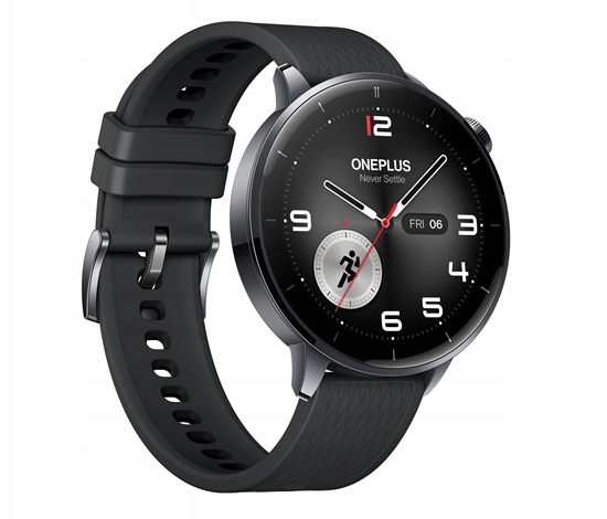 Изображение OnePlus Watch 3 smart watch, 43 mm, Black Steel
