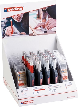 Picture of Oówek budowlany e-8880 + oówek stolarski e-8890 EDDING, 30 szt., display