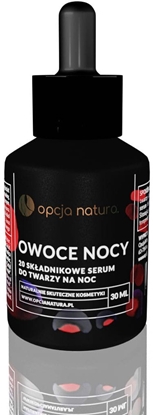 Attēls no OPCJA NATURA_Serum Owoce Nocy serum do twarzy na noc 30ml