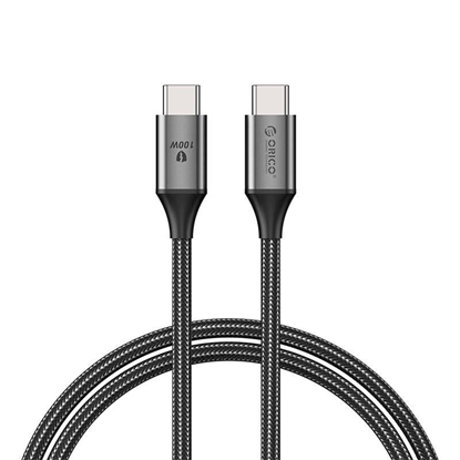 Изображение Orico 100W USB-C to USB-C charging cable (black)