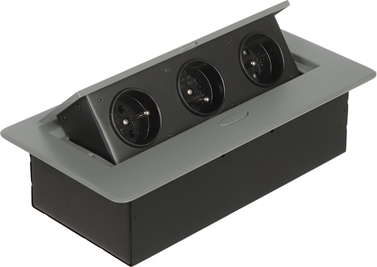 Picture of Orno FURNITURE POWER DISTRIBUTION UNIT OR-GM-9032/GR (3 LIZDAI) ORNO