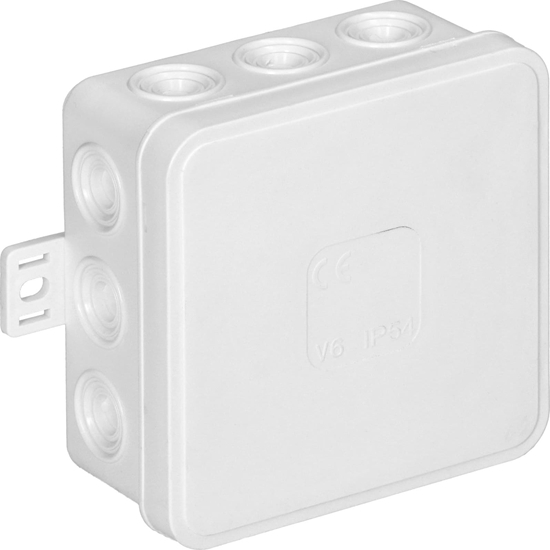 Picture of Orno ORNO PUSZKA N/T CLICK IP54 12P 85X85X41MM BIAY