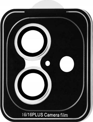 Изображение Osona Szko Hartowane 9h Na Obiektyw Aparat Do Iphone 16 / 16 Plus - Biay / Cppaip16pl02