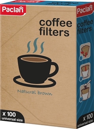 Picture of Paclan Filtry przelewowe papierowe do kawy uniwersalne