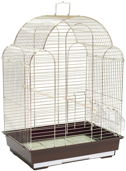Изображение Panama Pet Klatka dla ptaków 42x30x57 cm zoto/brzowa