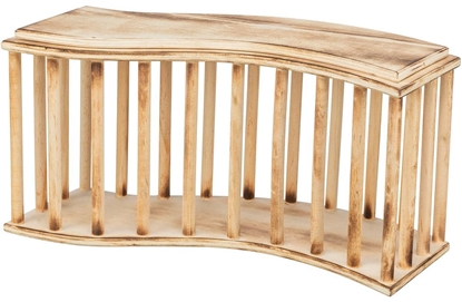 Attēls no Panik z pokrywk, drewniany, dla gryzoni, 37 x 19 x13 cm