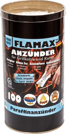 Изображение Paraffin lighters paper pack 100 pcs 4012425181024