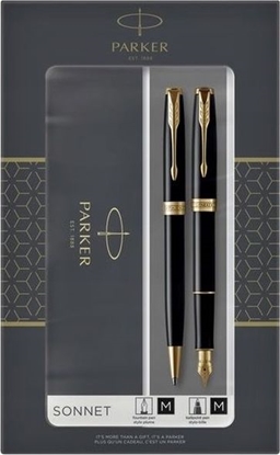 Attēls no Parker Dugopis DuoSet Sonnet Black Lacquer