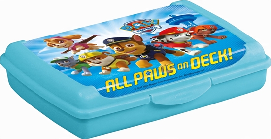 Изображение Partikas uzglabasanas trauks deco-click-box mini 0 5L Olek "Paw Patrol" 17x13x3 5cm zils 4052396031218