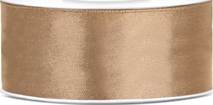 Picture of Party Deco Wstka satynowa, jasnozota, 25 mm x 25 m uniwersalny