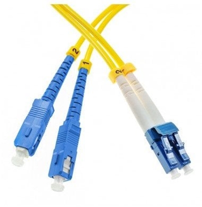 Picture of Patchcord SM SC/UPC-LC/UPC duplex 10m 9/125 3.0mm G652D