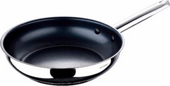 Picture of Patelnia Bergner Patelnia Bergner Stal nierdzewna Srebrzysty ( 24 cm)