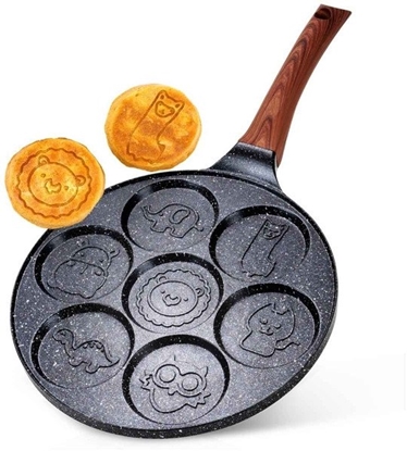 Attēls no PATELNIA GRANITOWA DO JAJEK I PLACKÓW ZE ZWIERZTKAMI BLACK&WOOD 199080