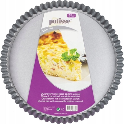 Изображение Patisse Patisse - Forma do Quiche z wyjmowanym dnem 30cm SILVER-TOP