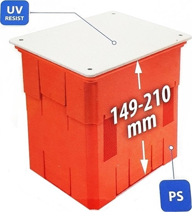 Attēls no Pawbol Puszka Pawbol R.8147 do zcza odgromowego IP20 pomaraczowa/szara