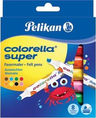 Picture of Pelikan Pisaki Colorella Super C411, 8 kolorów (287637)