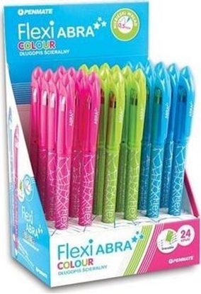 Attēls no Penmate Dugopis cieralny Flexi Abra Colour(24szt)PENMATE