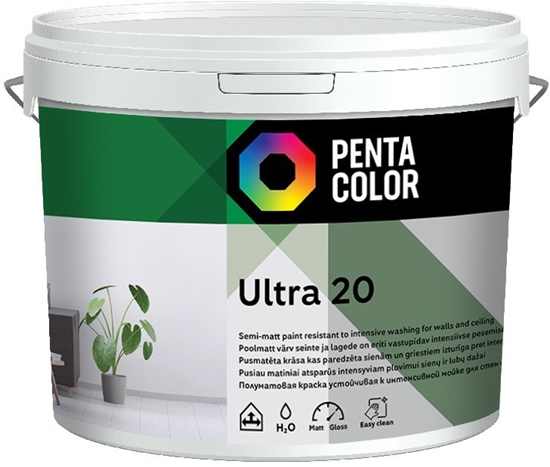 Picture of Pentacolor EMULSION PAINT ULTRA 20 WHITE 10L