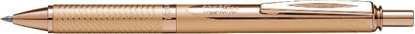 Attēls no Pentel Pentel EnerGel BL407X-A Tintenroller 0,7 mm mit Druckmechanismus Stahl | Gold