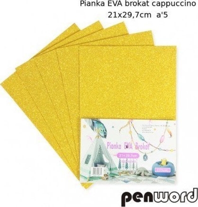 Изображение Penword PIANKA EVA BROKAT CAPPUCCINO 21X29, 7 a5 Penword
