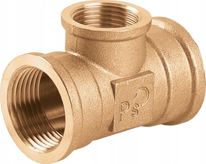 Picture of Perfexim Trójnik redukcyjny mosidz WZW 1" x 3/4" wzmocniony PHA-314 G1xG3/4xG1 WZW PN16 [10/50]