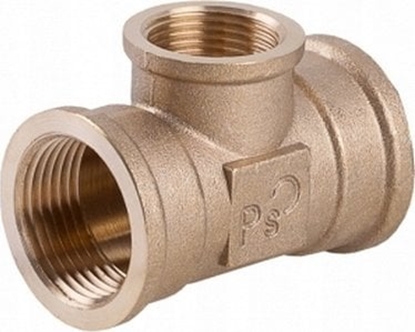 Picture of Perfexim Trójnik redukcyjny mosidz WZW 3/4x1/2 wzmocniony PHA-314 G3/4xG1/2xG3/4 WZW PN16 [20/100]