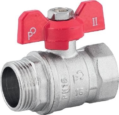 Picture of Perfexim Zawór kulowy WZ DN20 1041 motylek dawik (00-222-0200-010)